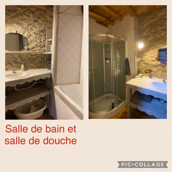 L'Eterlou Authentique Partie De Corps De Ferme 10Pers. Villa Targassonne Dış mekan fotoğraf