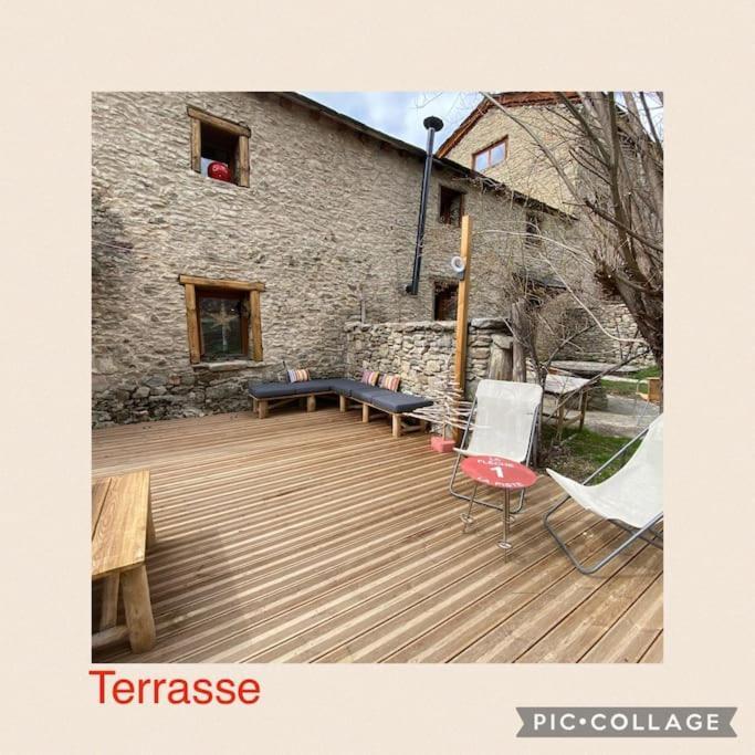 L'Eterlou Authentique Partie De Corps De Ferme 10Pers. Villa Targassonne Dış mekan fotoğraf